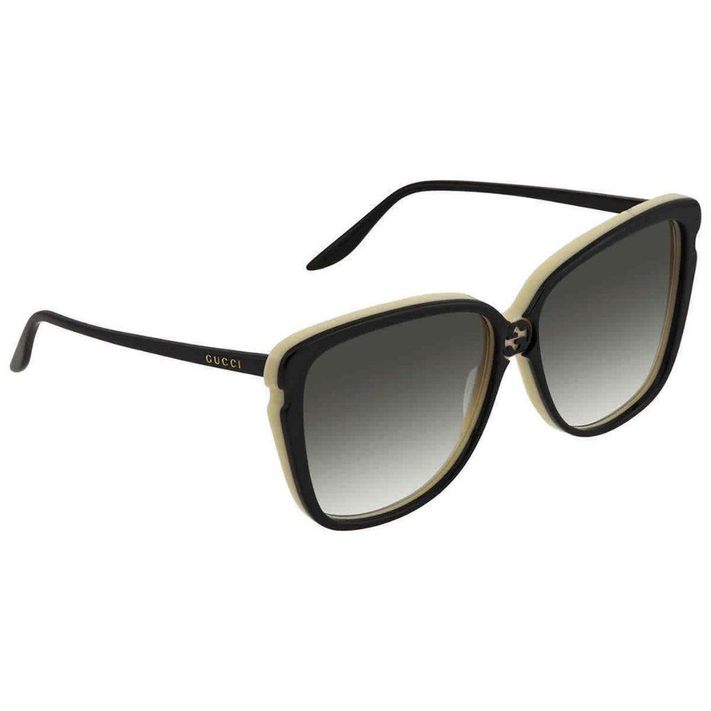 NEW Gucci Grey Butterfly Women's Sunglasses